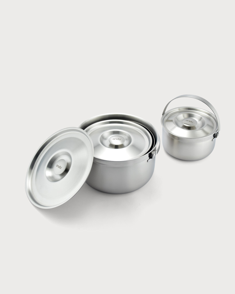 ondo 三件式調理鍋